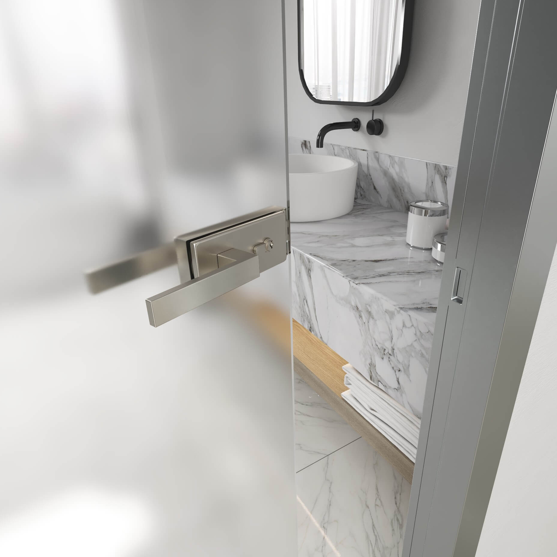 Magnetic Lock with Knob